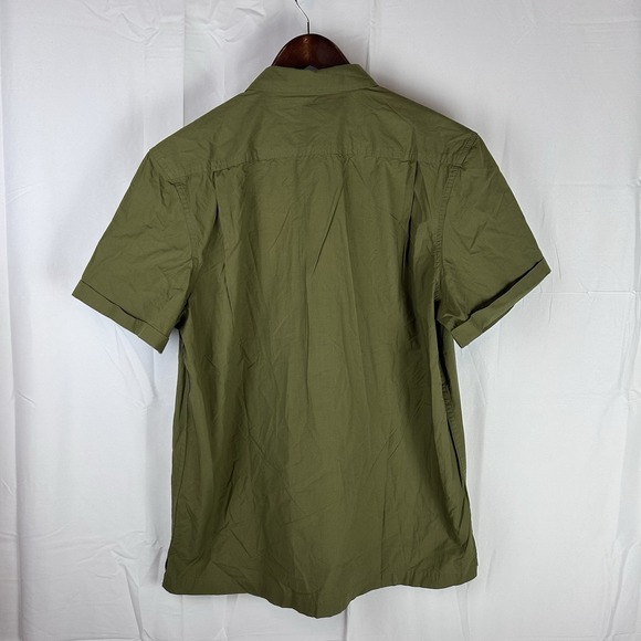 NWT The Normal Brand Expedition Shirt Pine Needle Green Short Sleeve Size Large - Picture 11 of 14